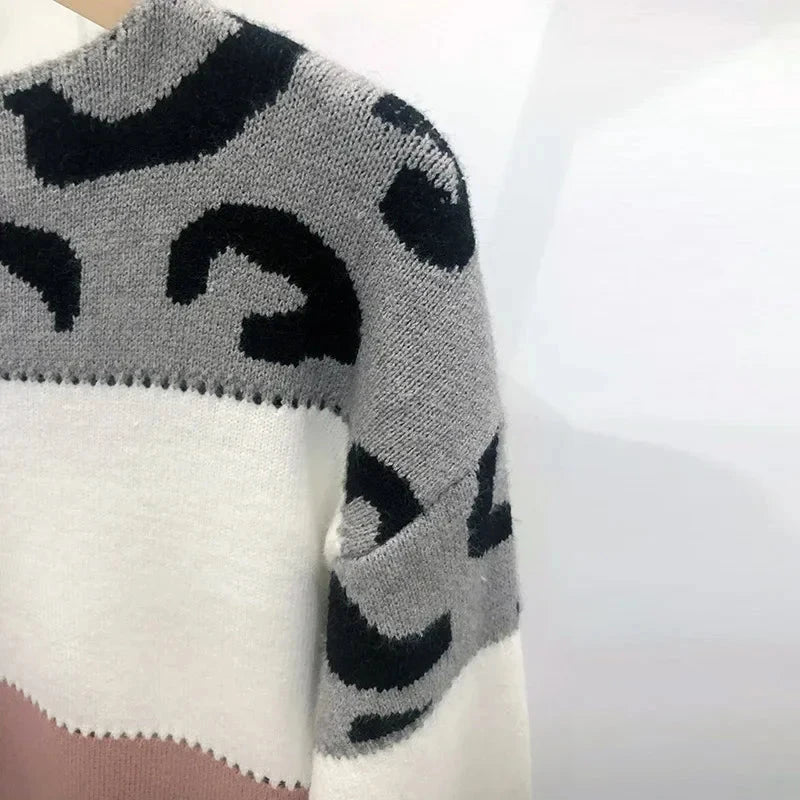 Pull léopard du S au 3XL MAEJORKEN