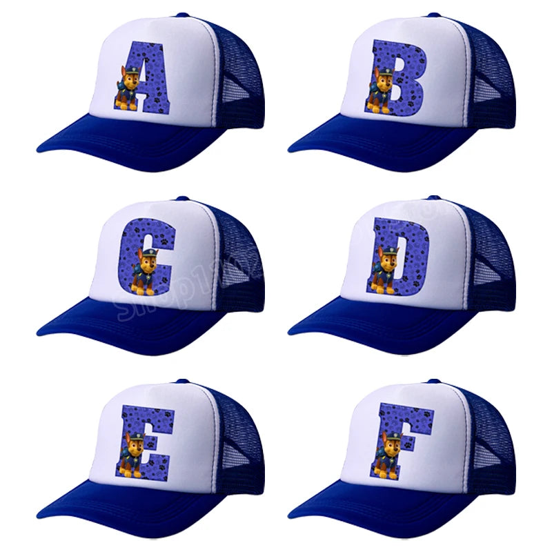 Casquette de Baseball avec les Lettres de pat patrouille