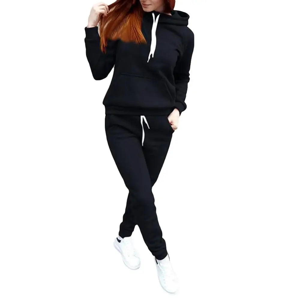 Survêtement deux pièces sweats à capuche + pantalons MAEJORKEN