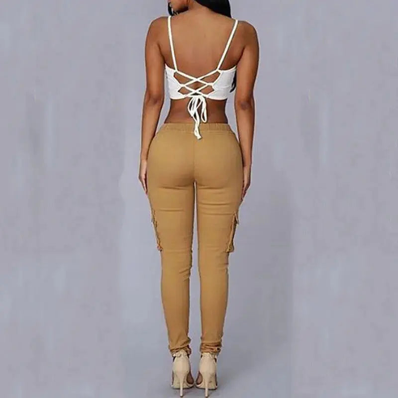 Pantalon jogging femmes taille haute MAEJORKEN