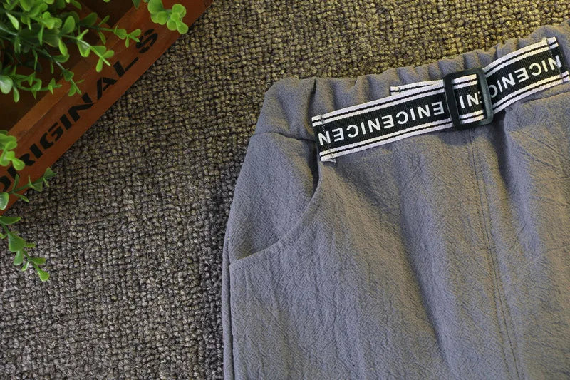 Ensemble deux pièces en coton pour garçons t-shirt à manches courtes + Short du 18 mois au 7 ans