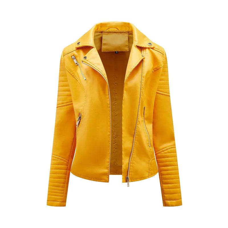 2024 nouvelle mode femmes veste en simili cuir S-XXXL