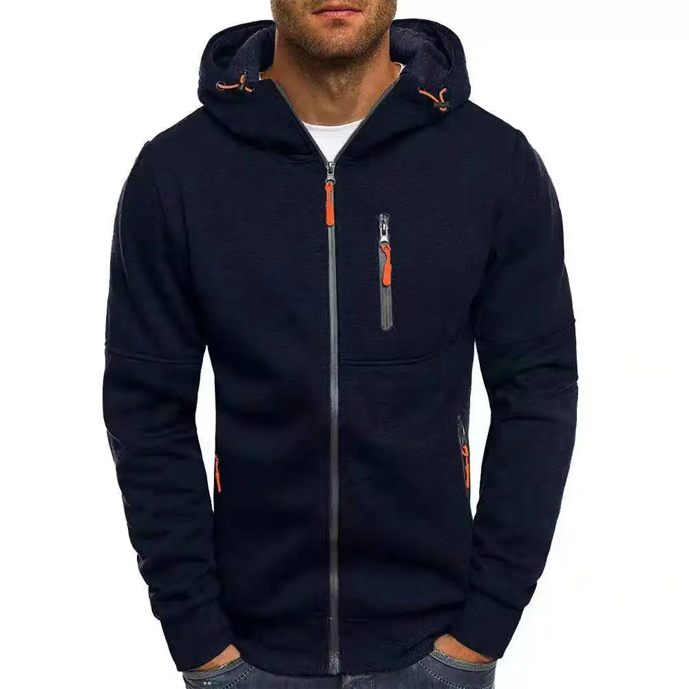 Veste à capuche avec pochette fermeture éclair 4XL MAEJORKEN