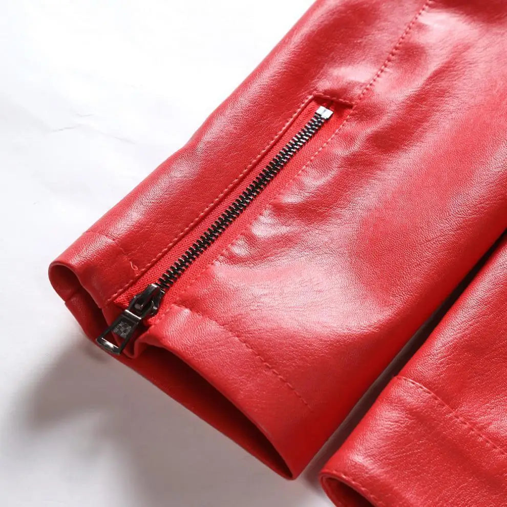 Veste en simili cuir MAEJORKEN