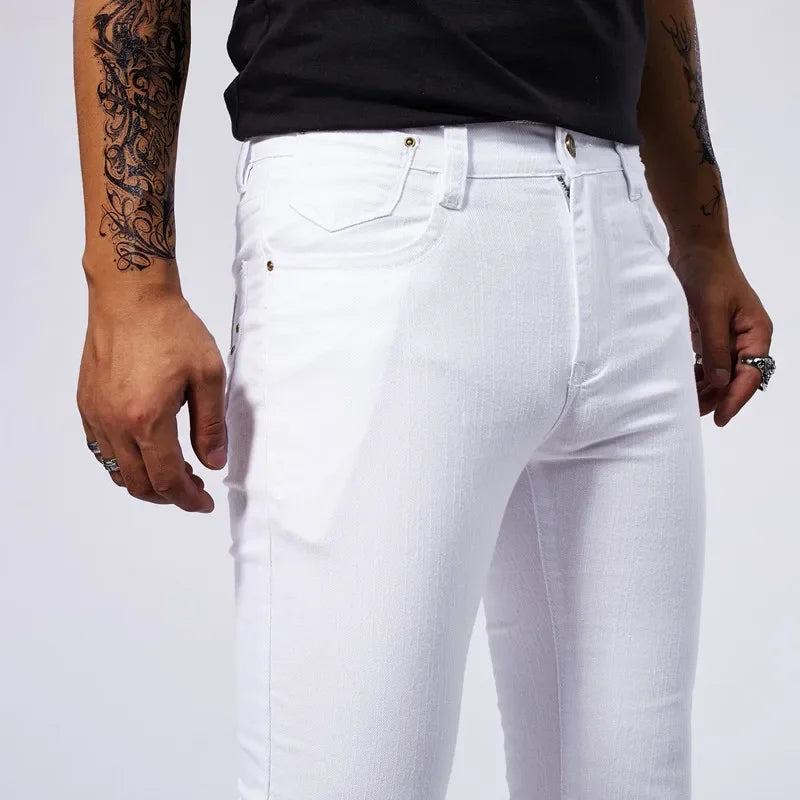 Jeans décontractés blancs MAEJORKEN