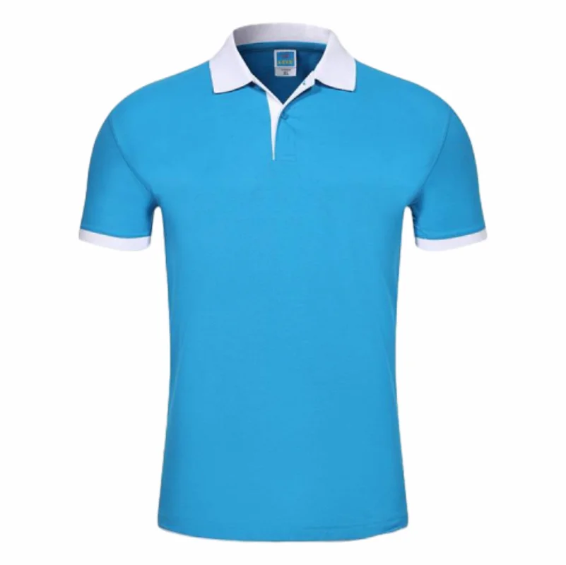 Polo à manches courtes à revers du S au 4XL