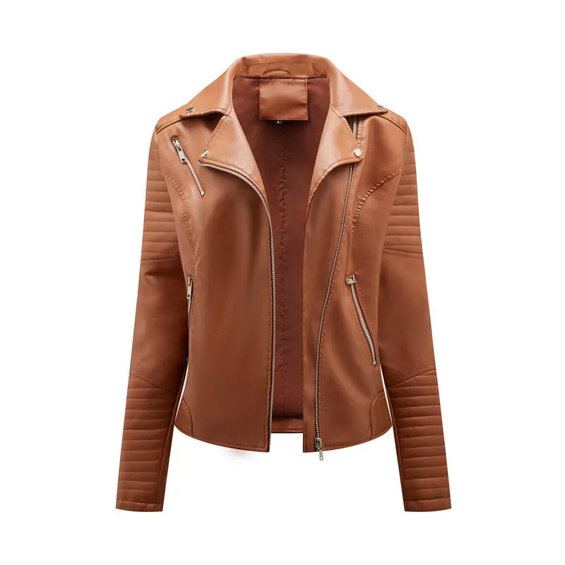 2024 nouvelle mode femmes veste en simili cuir S-XXXL