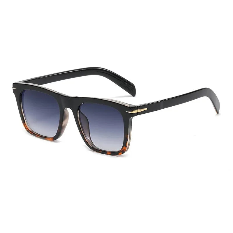 Lunettes de soleil carrées Vintage pour hommes, Anti- lumière bleue MAEJORKEN