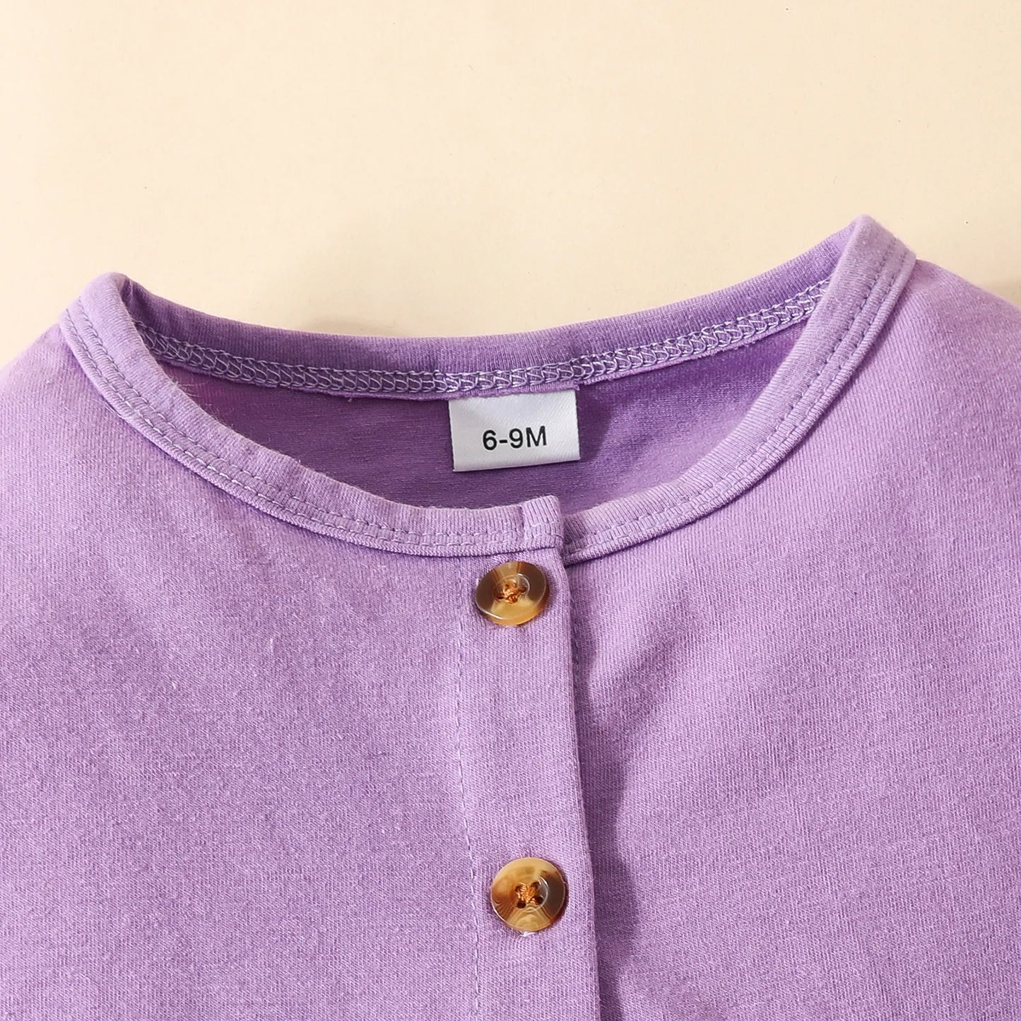 Ensemble 3 pièces robe et veste à manche longue avec nœud pour bébé filles du 6 mois au 3 ans