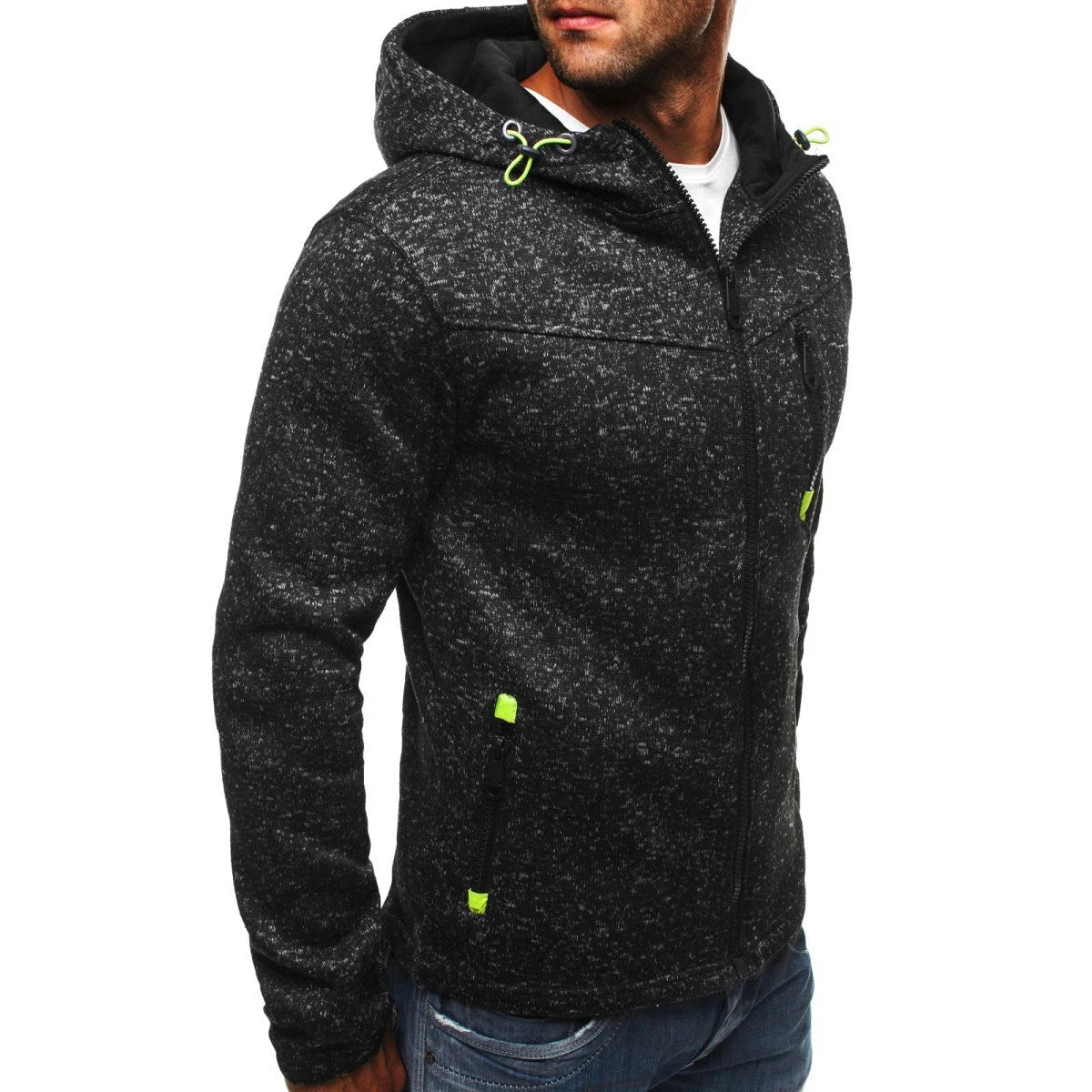 Veste à capuche avec pochette fermeture éclair 4XL MAEJORKEN