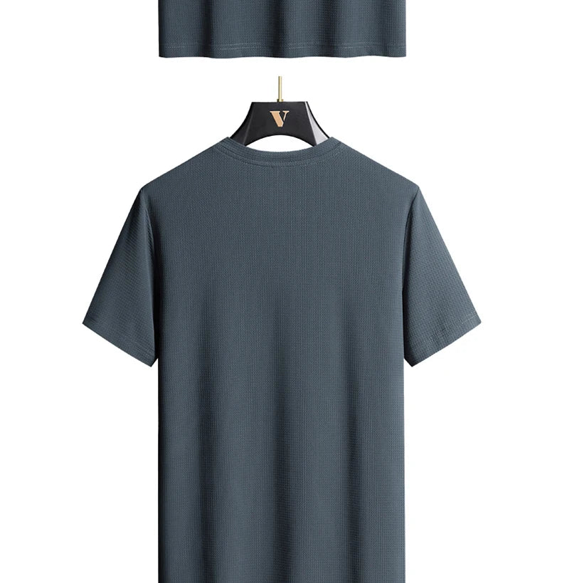 T-shirt à col en V pour hommes grande taille, 7XL, 8XL, 9XL
