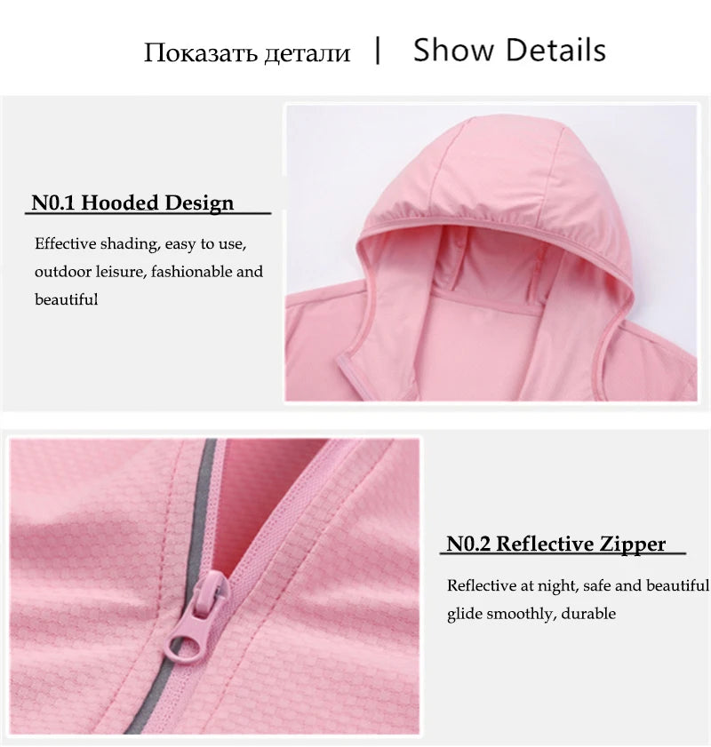 Veste de Protection solaire UPF50 + vêtements de sport, manteau en peau de soie glacée du S au 4XL
