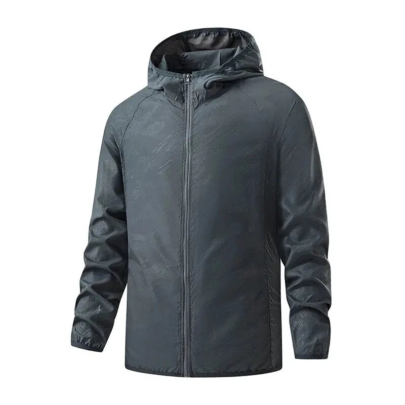 LNGXO hommes femmes vestes de randonnée imperméables Protection solaire coupe-vent Camping escalade manteau de pluie en plein air unisexe vêtements portables MAEJORKEN