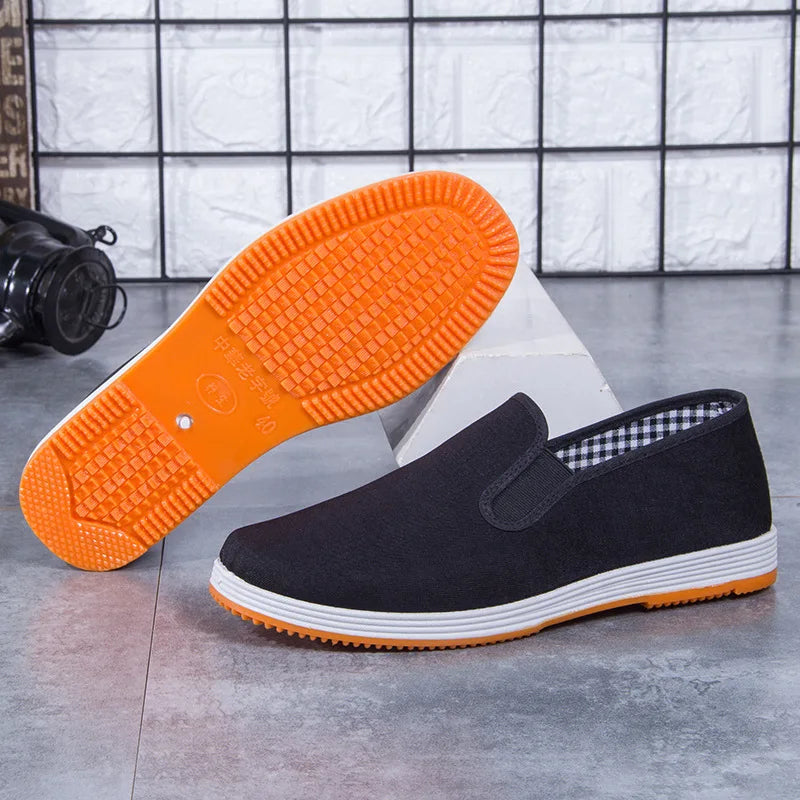 Chaussures décontractées sans lacet toile mocassins du 39 au 44