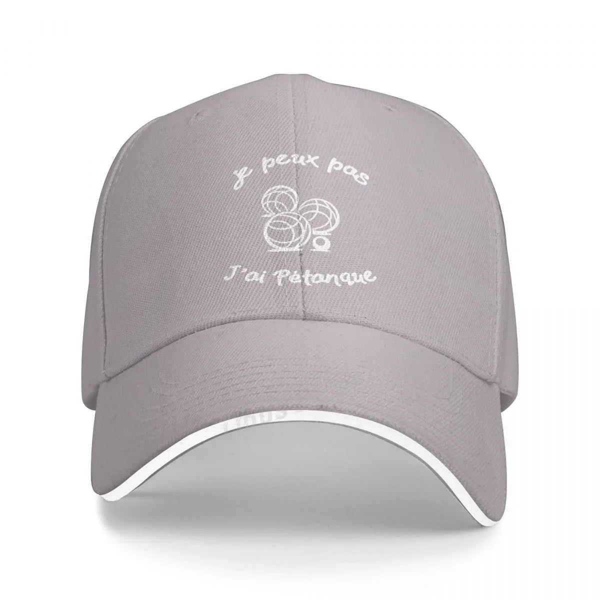 Casquette unisexe pétanque