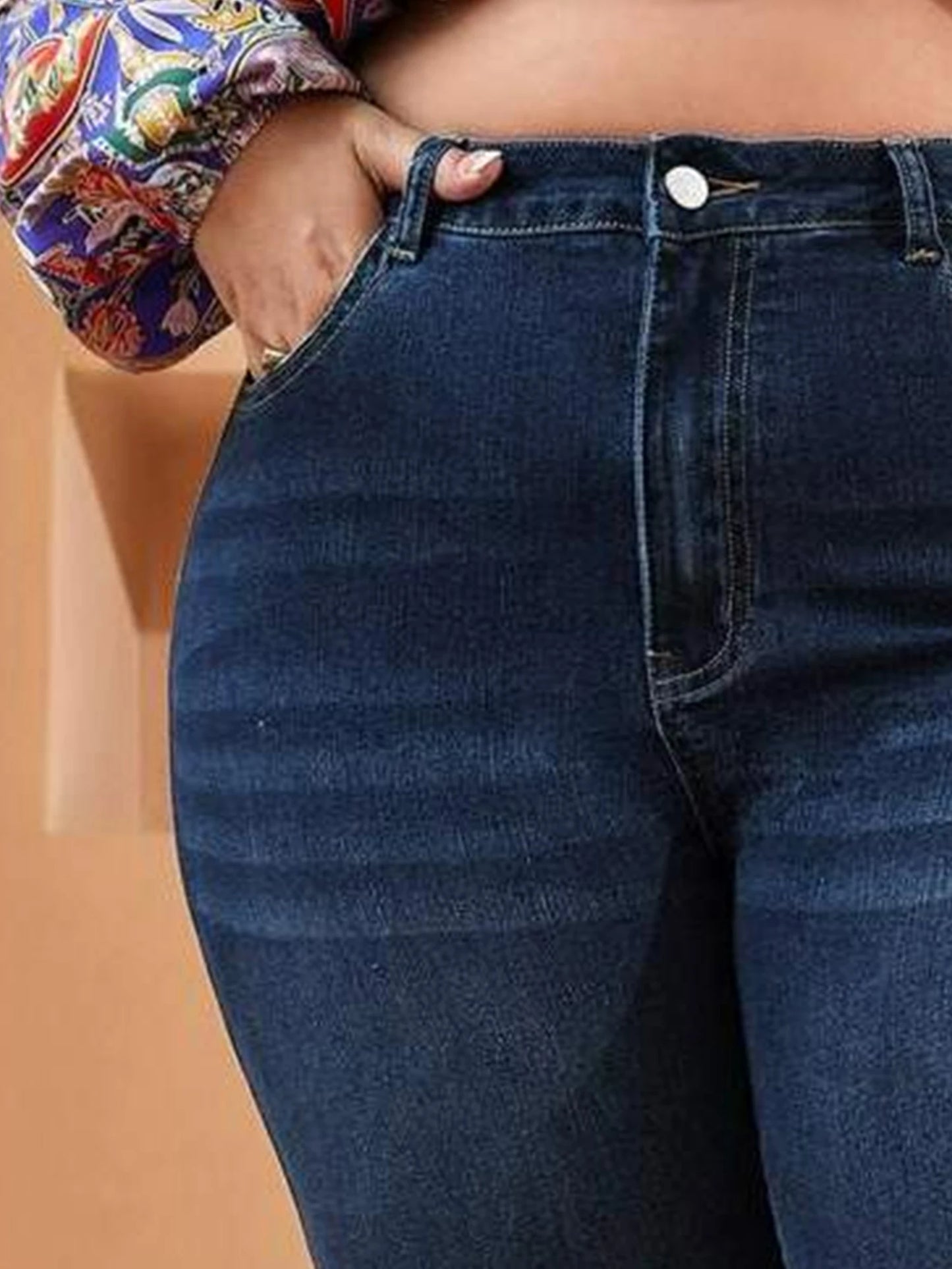Jeans taille haute