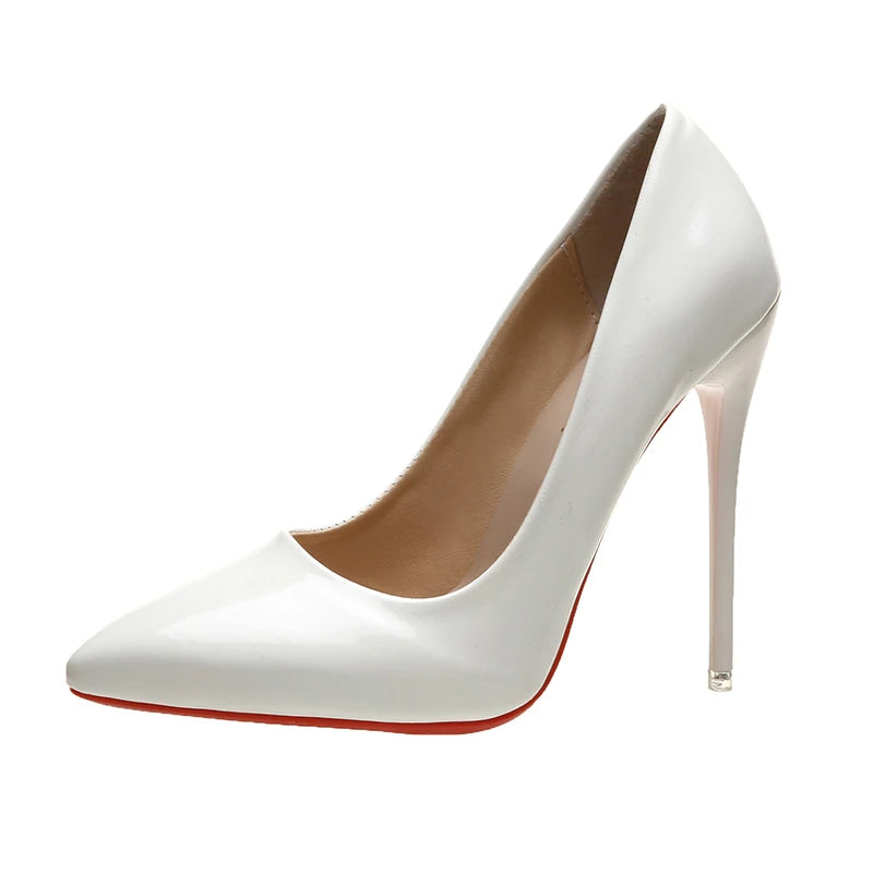 Chaussures à talons hauts cuir verni coloré