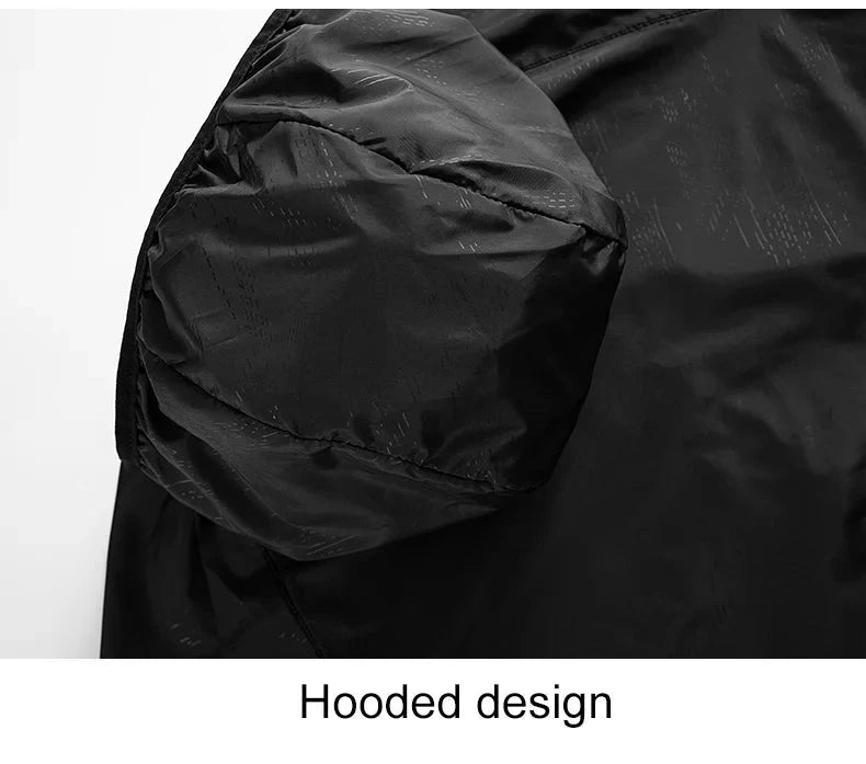 LNGXO hommes femmes vestes de randonnée imperméables Protection solaire coupe-vent Camping escalade manteau de pluie en plein air unisexe vêtements portables MAEJORKEN