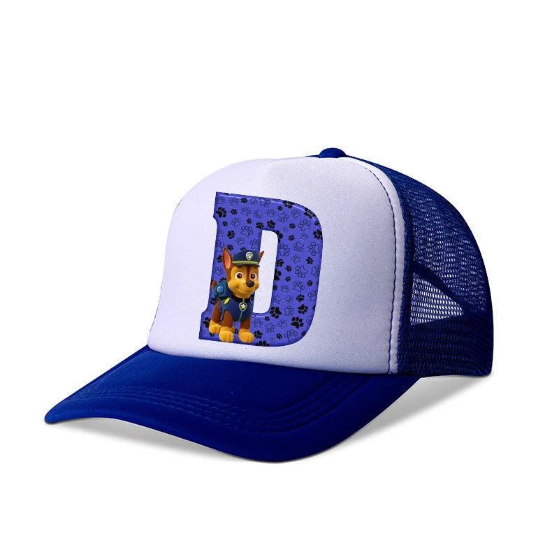 Casquette de Baseball avec les Lettres de pat patrouille