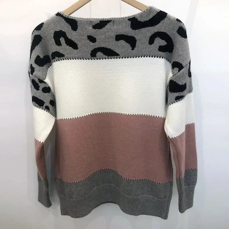 Pull léopard du S au 3XL MAEJORKEN