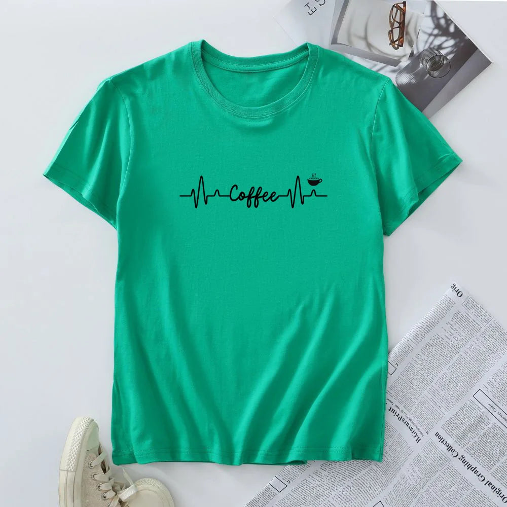 T-shirt à manches courtes 100% coton, grande taille