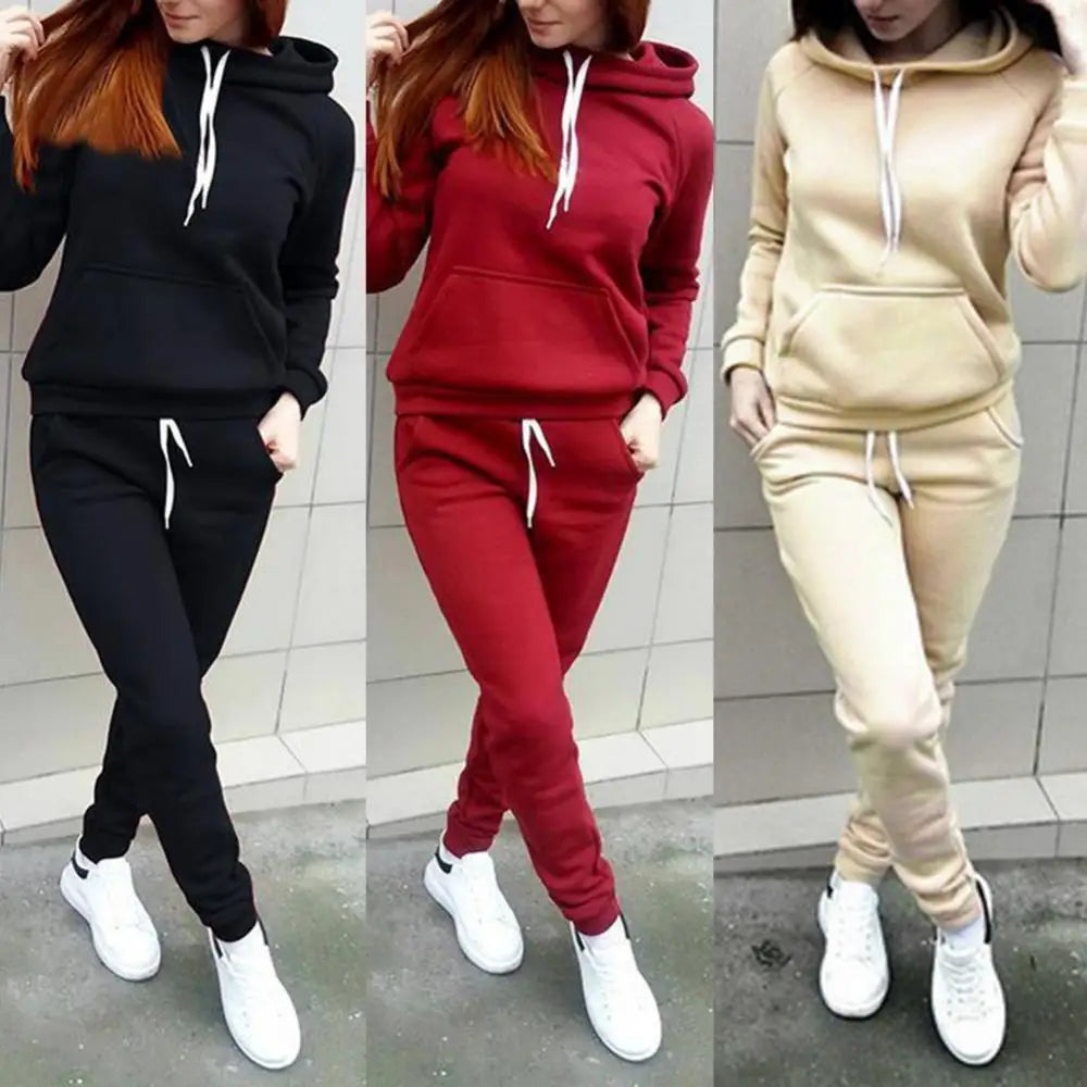 Survêtement deux pièces sweats à capuche + pantalons MAEJORKEN