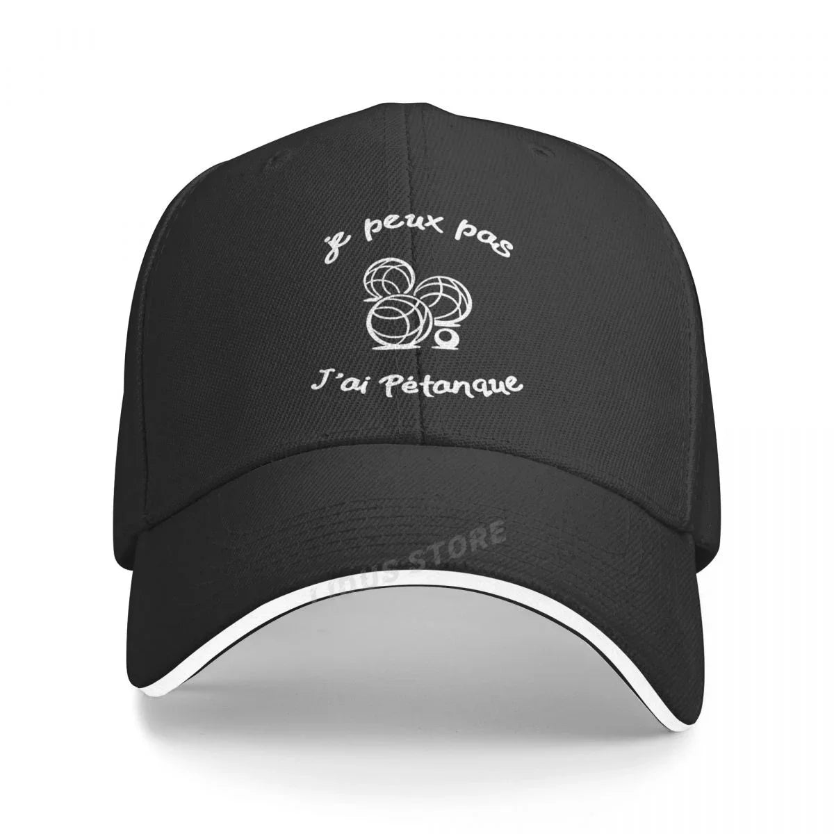 Casquette unisexe pétanque