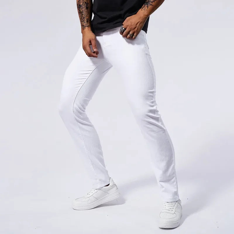 Jeans décontractés blancs MAEJORKEN