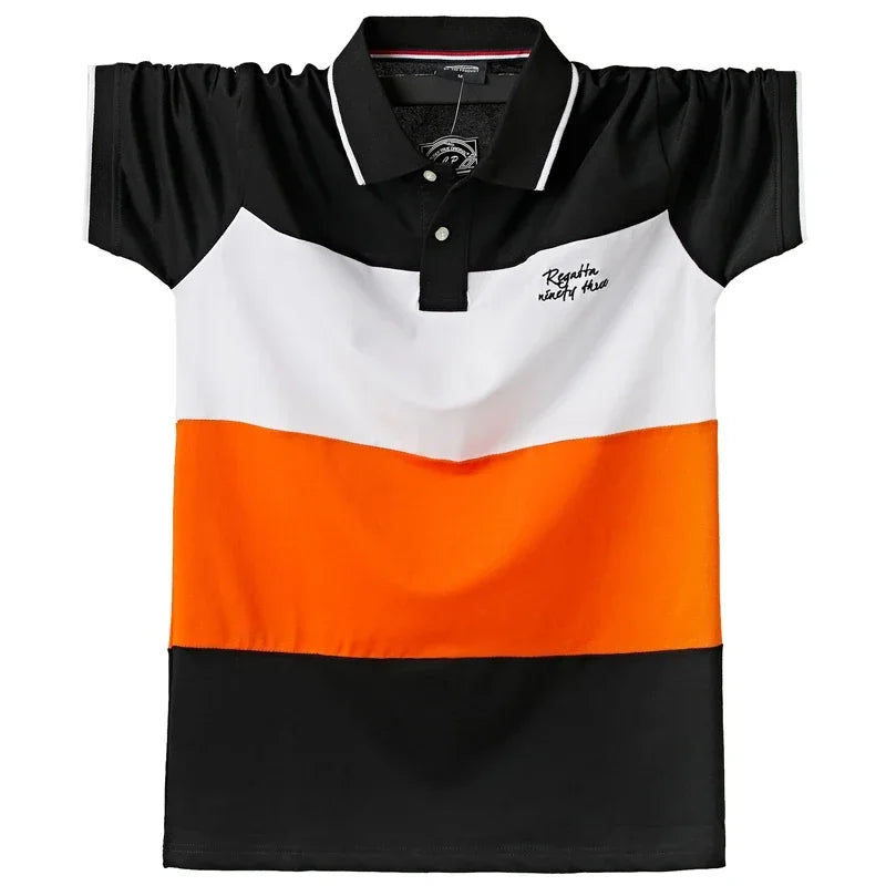 Polo hommes manches courtes coton grande taille M-6XL
