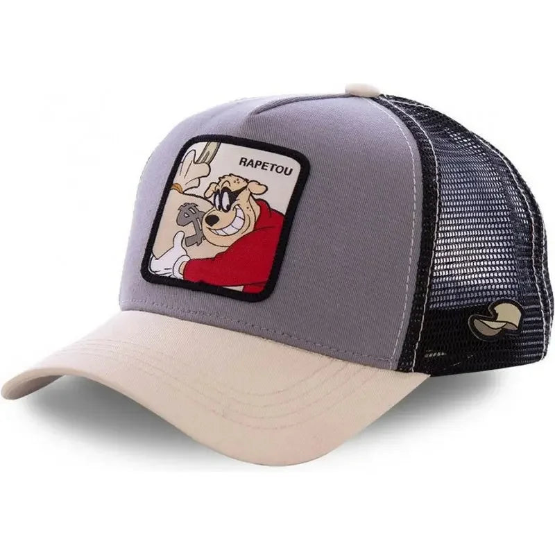 Casquette de baseball en coton dessin animé MAEJORKEN