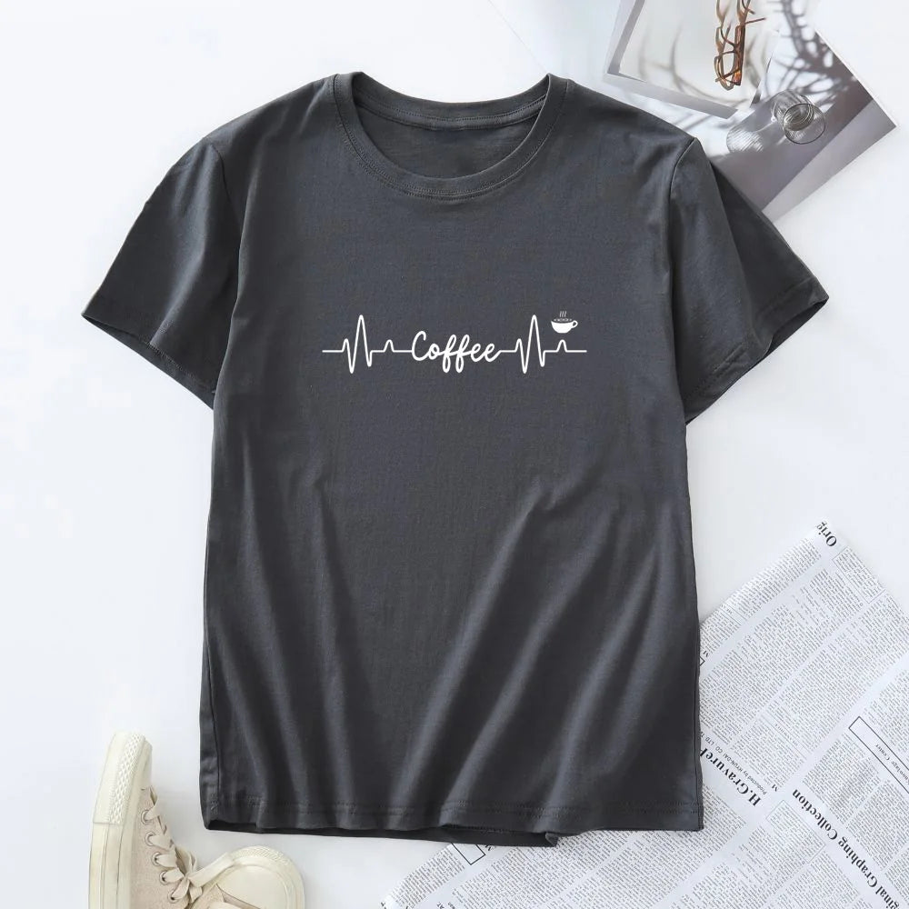 T-shirt à manches courtes 100% coton, grande taille