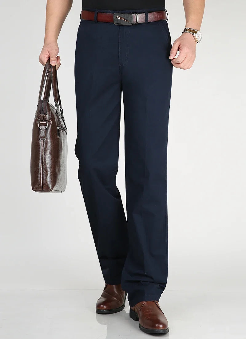 Pantalon Décontracté en Coton Fin MAEJORKEN