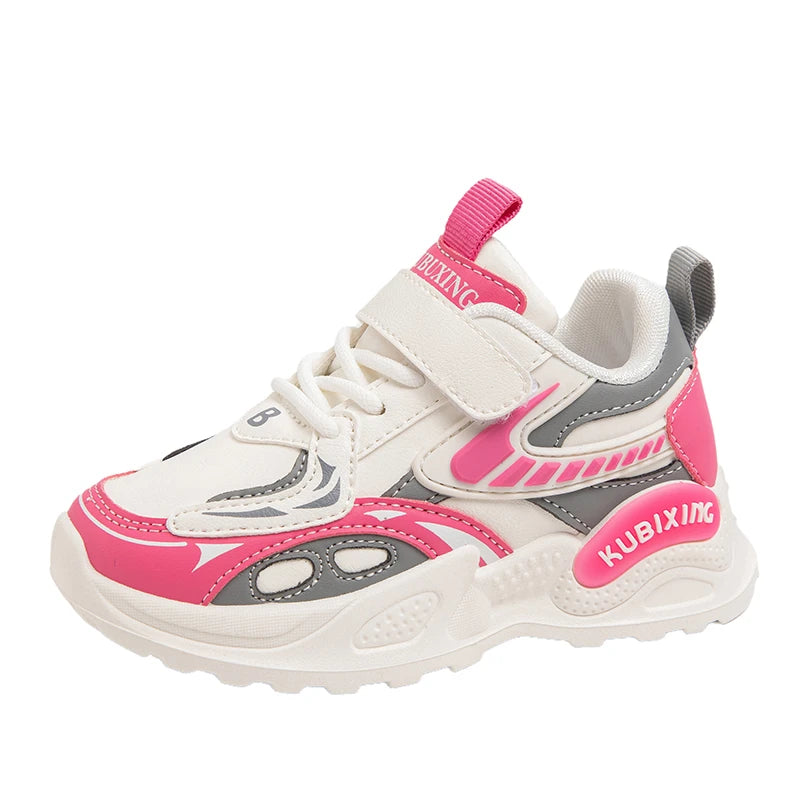Baskets en cuir pour filles du 26 au 37