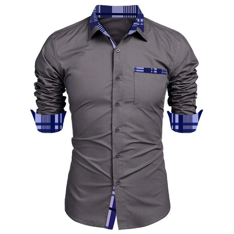 Chemise avec motif imprimé hommes du XS au 6XL