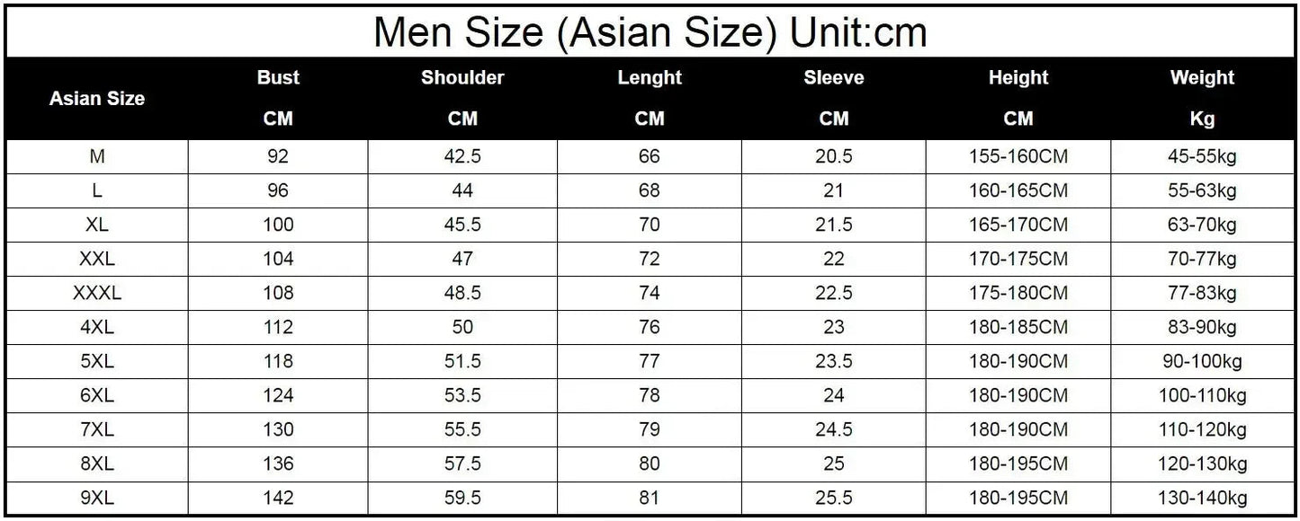 T-shirt à col en V pour hommes grande taille, 7XL, 8XL, 9XL MAEJORKEN