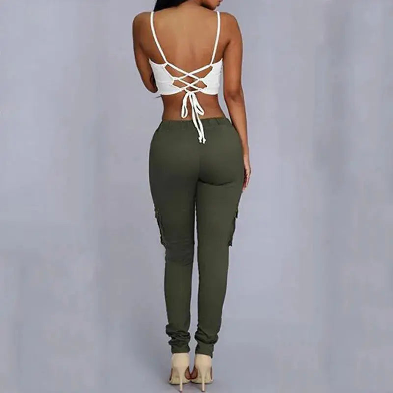 Pantalon jogging femmes taille haute MAEJORKEN
