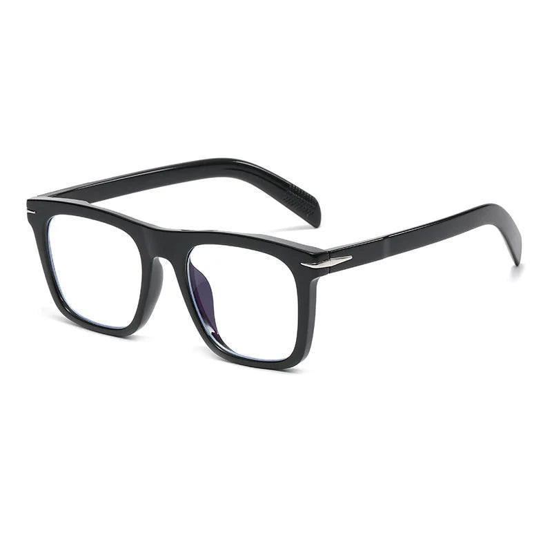 Lunettes de soleil carrées Vintage pour hommes, Anti- lumière bleue MAEJORKEN
