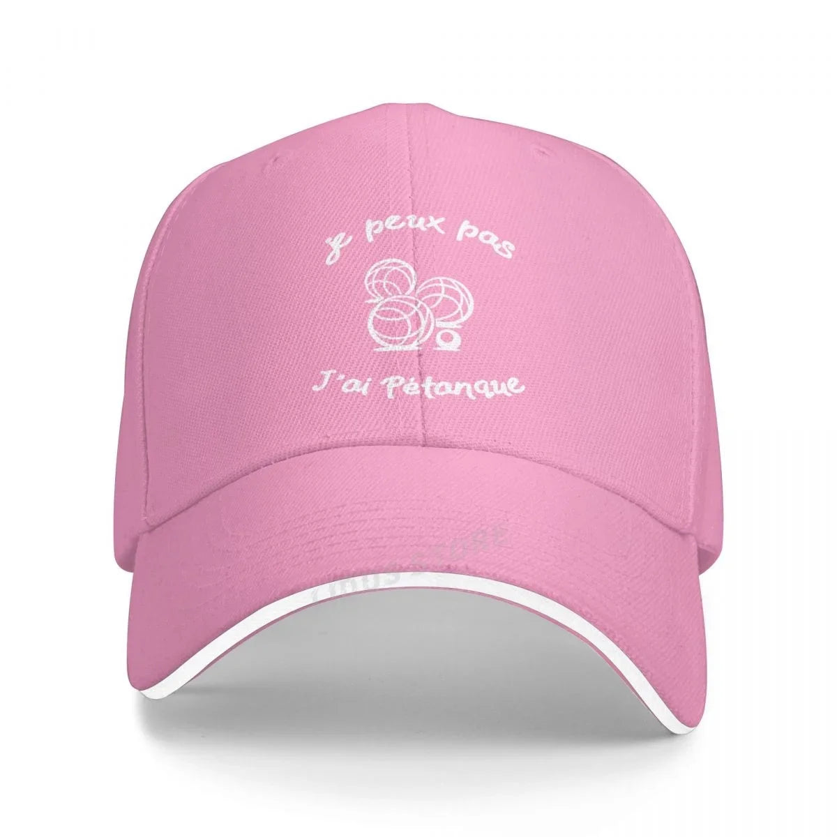 Casquette unisexe pétanque