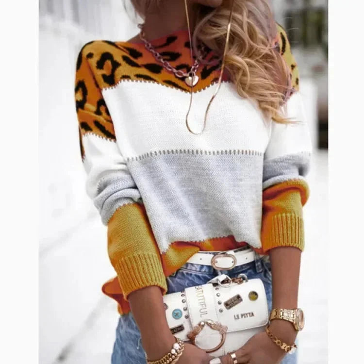 Pull léopard du S au 3XL MAEJORKEN