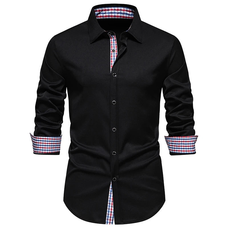 Chemise avec motif imprimé hommes du XS au 6XL