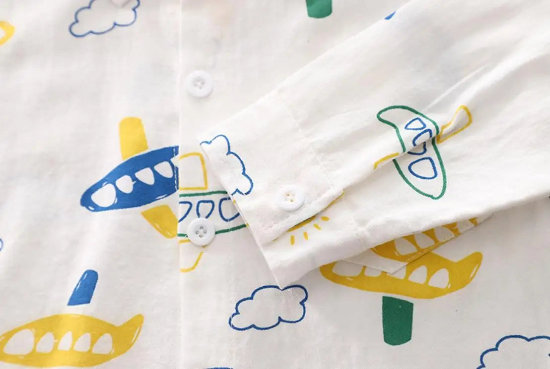 Ensemble 3 pièces pour Bébé Garçon Cardigan, Chemise, pantalon du 6 mois au 5 ans