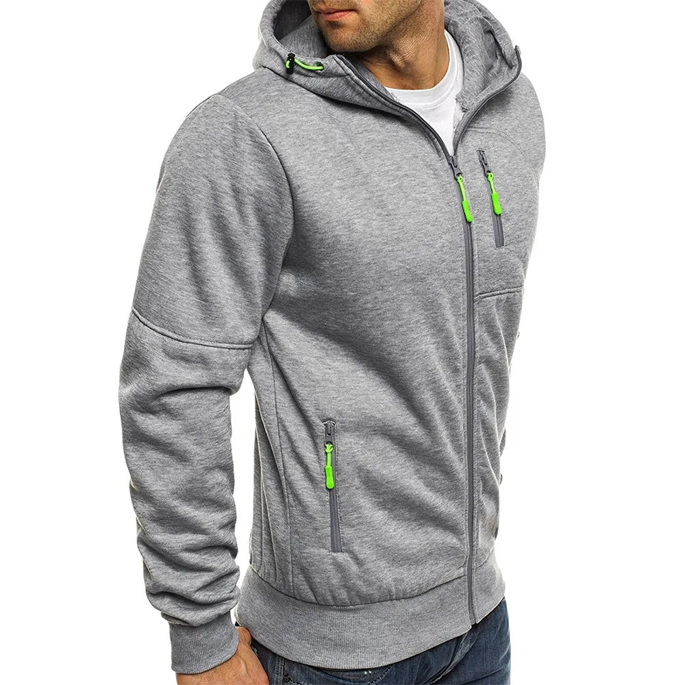 Veste à capuche avec pochette fermeture éclair 4XL MAEJORKEN