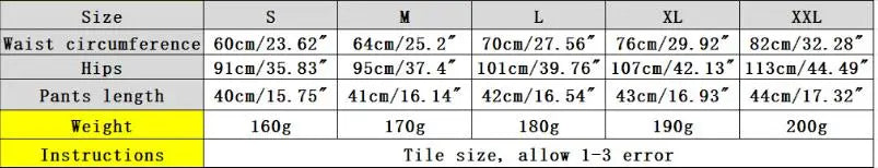 Short taille élastique avec cordon de proximité du S au 2XL MAEJORKEN