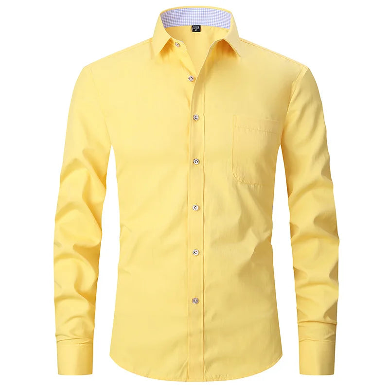 Chemise unie du M au 6XL
