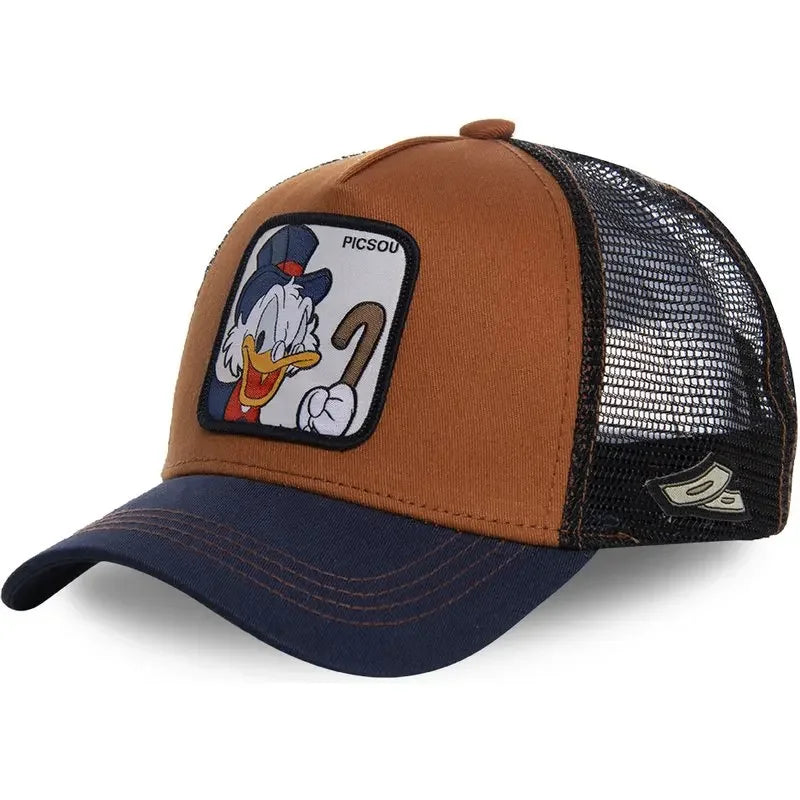 Casquette de baseball en coton dessin animé MAEJORKEN