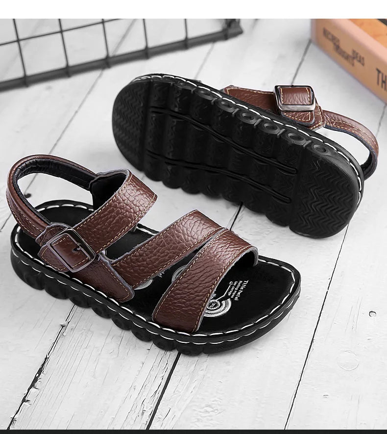 Sandales d'été en cuir PU pour enfants du 26 au 39