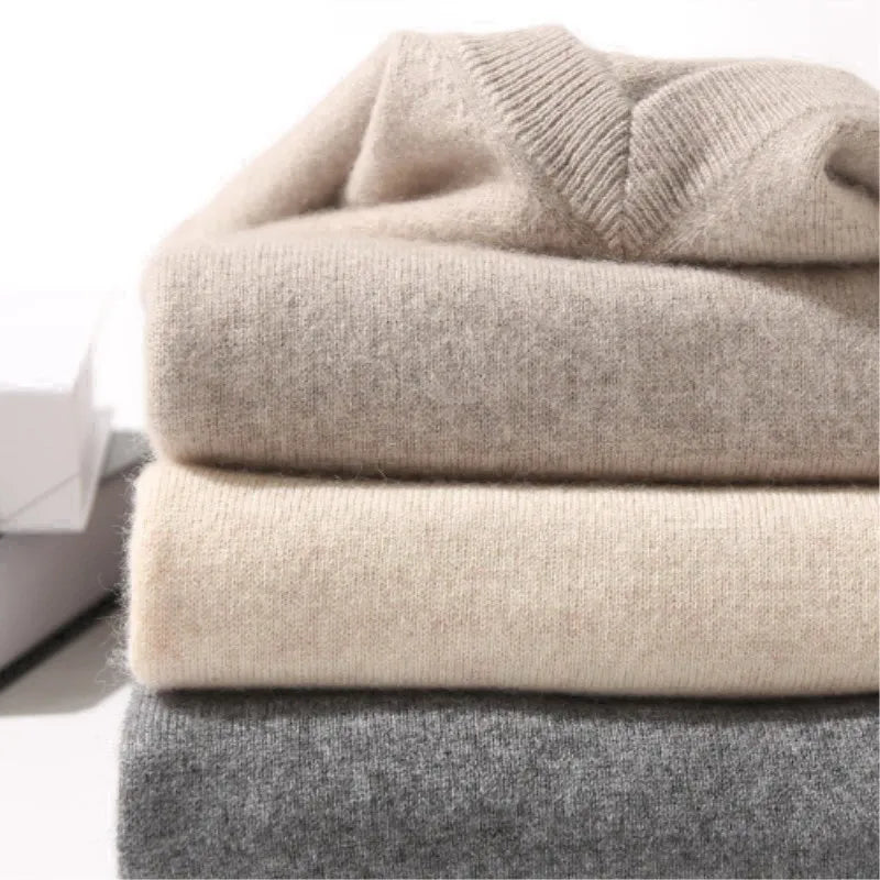 Pull en cachemire de vison MAEJORKEN
