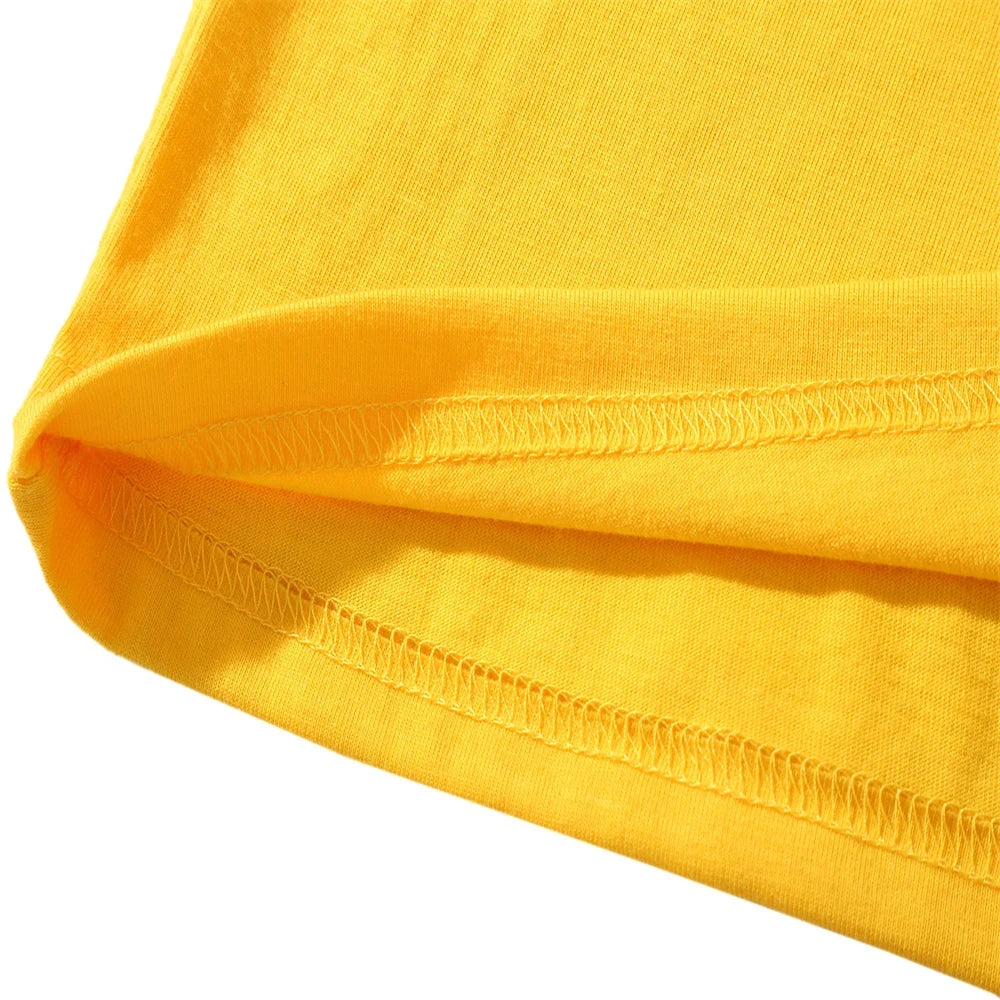 T-shirt d'été garçons/filles col rond haut à manches courtes MAEJORKEN