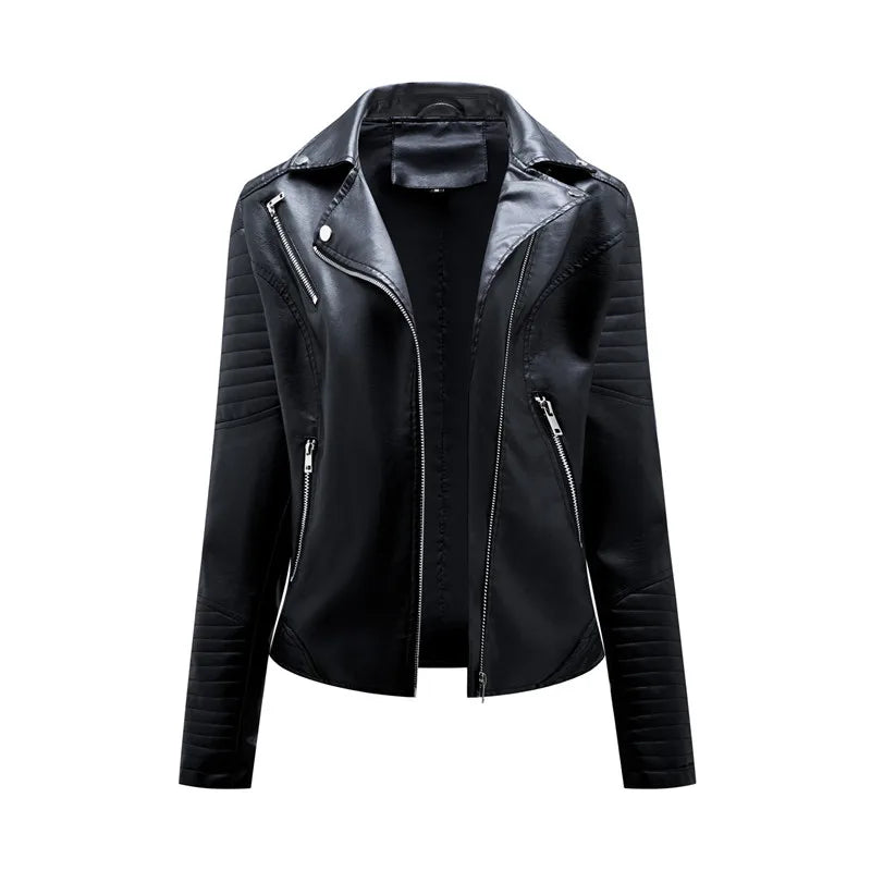 2024 nouvelle mode femmes veste en simili cuir S-XXXL