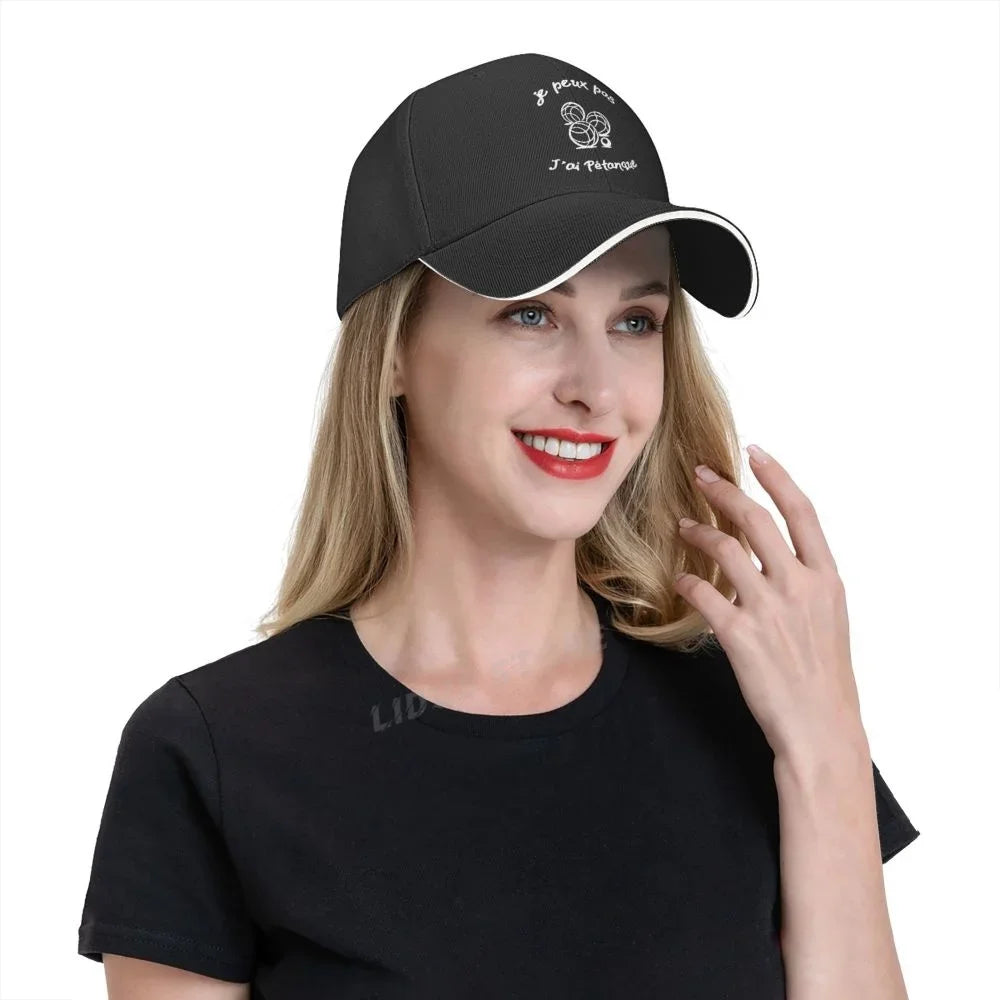 Casquette unisexe pétanque